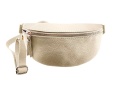 Bum bag, slim size <br> Genuine leather from Italy